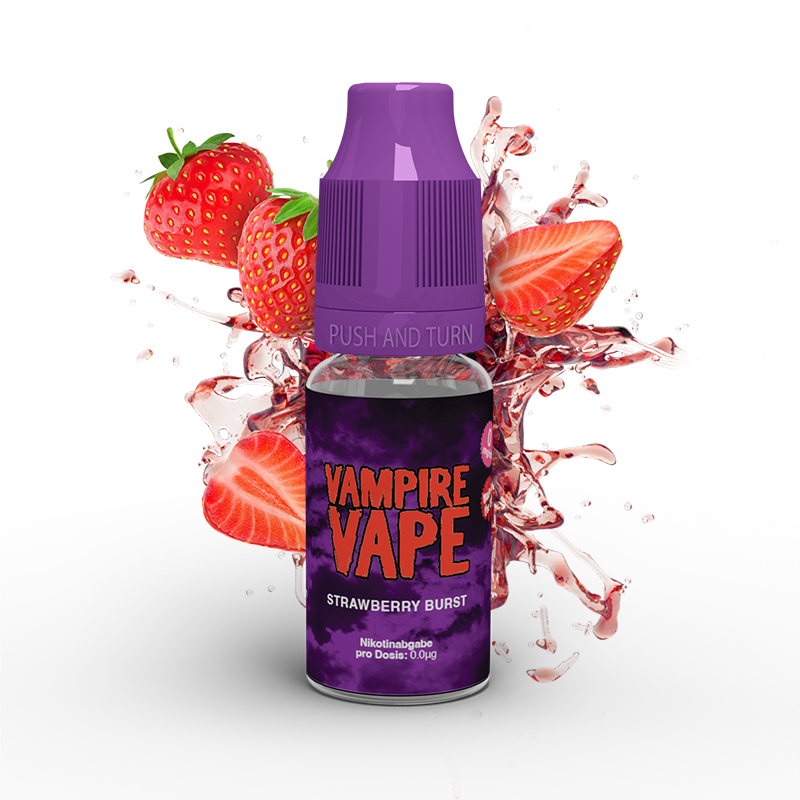 Vampire Vape 10ml Strawberry Burst 0mg